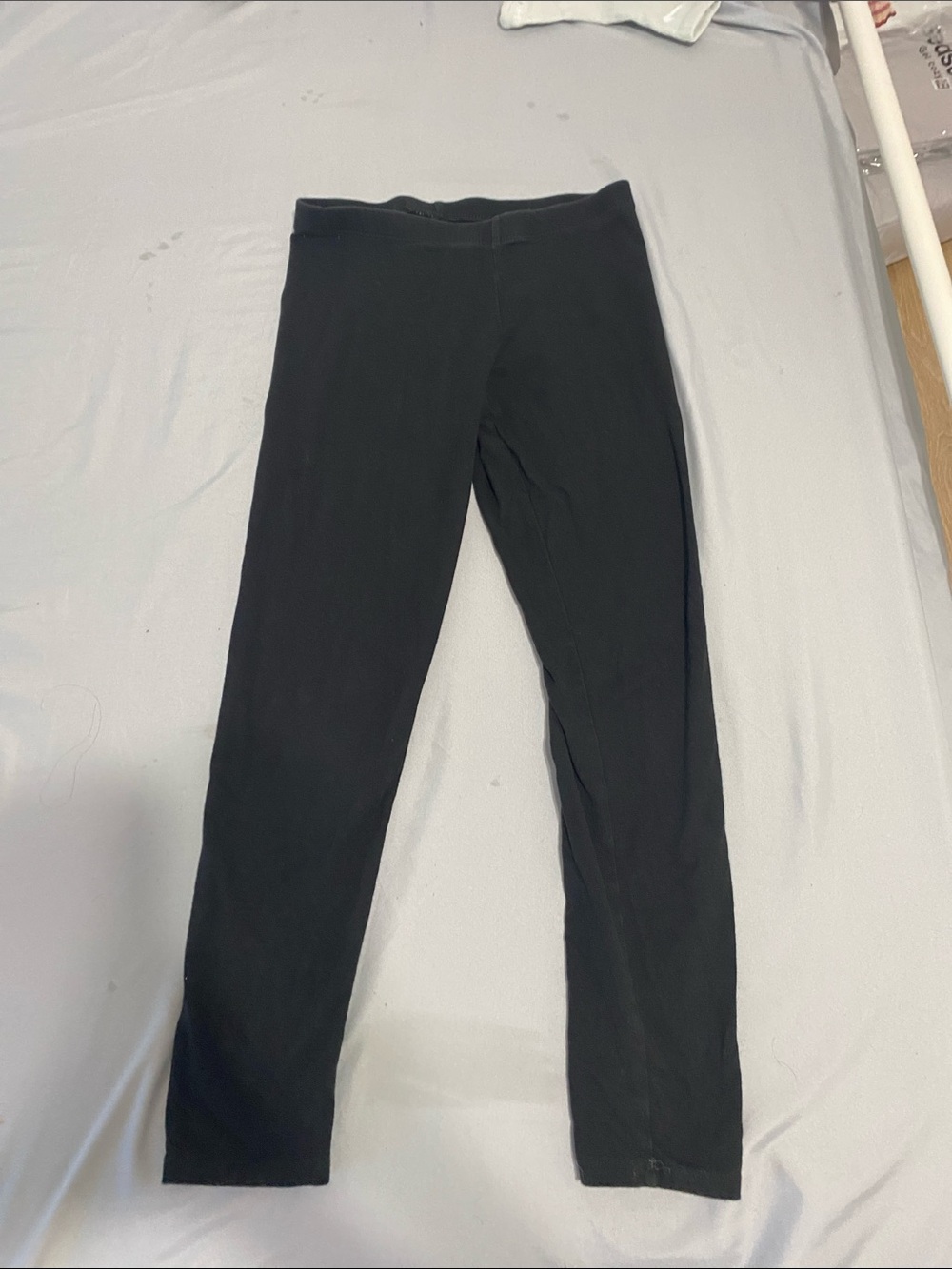 Kids Black Stretch Leggings for Active Wear